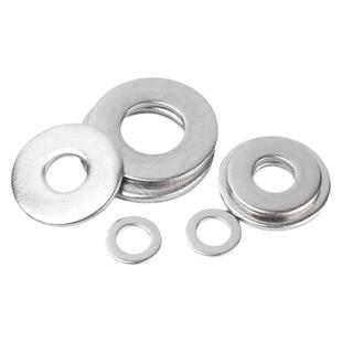 304不锈钢垫片圆形超薄金属介子加大加厚螺丝平垫圈M1M2M3M4M5M30