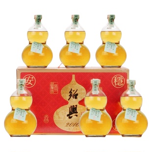 绍兴本色黄酒2010年冬酿花雕酒十五年陈原酒750mlx6瓶整箱礼盒装