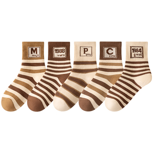 儿童袜子冬季加绒加厚男童女童秋冬保暖纯棉童袜美拉德冬款毛巾袜