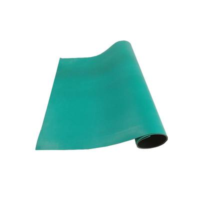 防静电绿色耐高温胶皮工作台桌垫