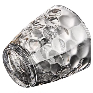 雨点杯玻璃水杯果汁杯牛奶杯珠点啤酒杯家用茶杯