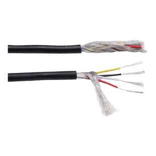 2547屏蔽线 5/6/7/8芯 加地缠绕屏蔽线 电动门锁线 多芯音频线