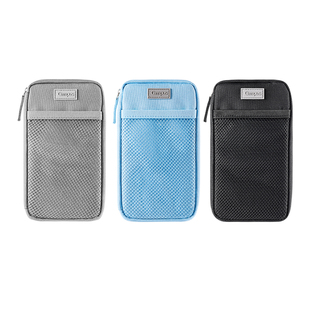 日本KOKUYO国誉Campus桌面立式大容量笔袋学生用多功能文具盒网格收纳包分区收纳纯色简约