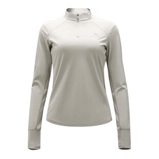 [骆驼薄荷T]速干T恤女26春户外长袖立领打底衫凉感透气防晒上衣男