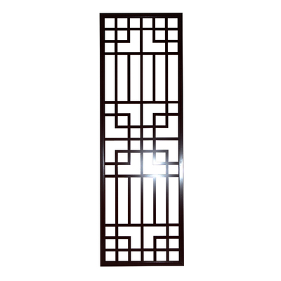 新中式镂空雕花板电视背景墙格栅