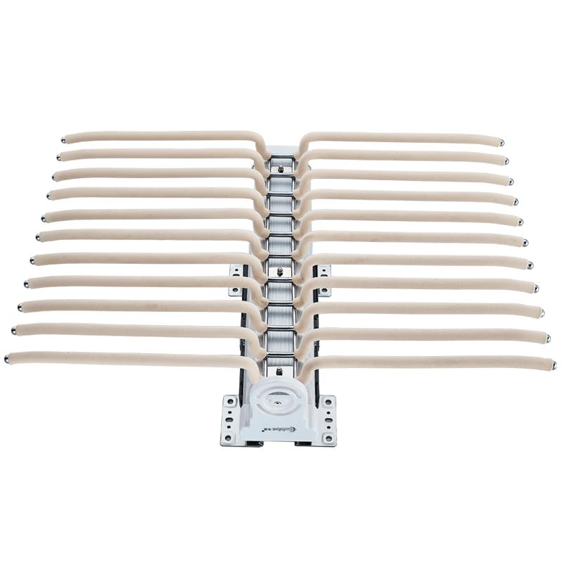 卡贝裤架伸缩多功能家用挂架衣柜内置滑轨西裤抽拉架柜内五金配件