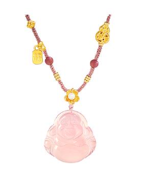 GLTEN粉玉髓佛公弥勒佛生日礼