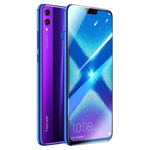 庆登适用华为荣耀8x钢化膜8xmax全屏覆盖honor8x抗蓝光x8八x手机防摔jsn一alooa无白边al00a屏幕保护玻璃贴膜