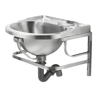 达点 304不锈钢洗手盆挂墙式洗脸盆小户型卫生间小号简易家用面盆