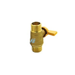 4分碟阀DN15蝴蝶柄球阀 内外丝球阀 铜球阀水阀门 球芯蝶阀101型