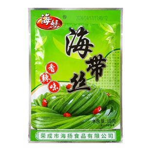 香辣海带丝开袋即食零食爽口开胃下饭菜休闲速食菜山东咸菜榨菜丝