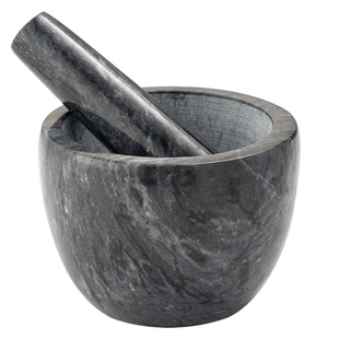 onlycook大理石捣蒜器家用石臼蒜臼子打蒜泥石臼石头捣药研磨器