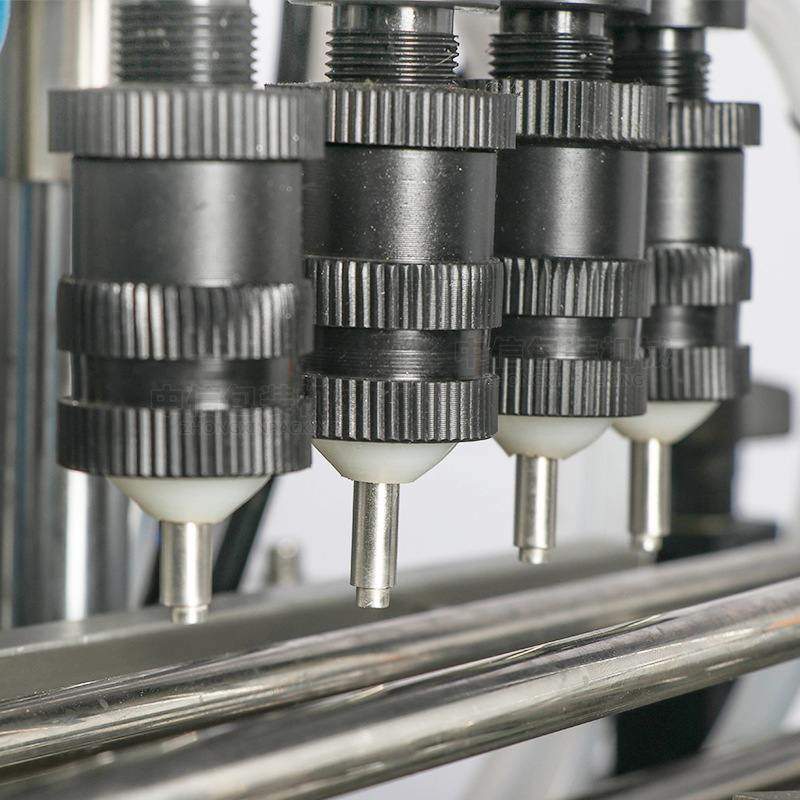 ZONESUN 全自动4头香水灌装机 花露水精油真空负压定液面罐