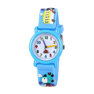 小汽车儿童手表男孩女童3男童4岁5电子6幼儿园婴儿宝宝玩具卡通表