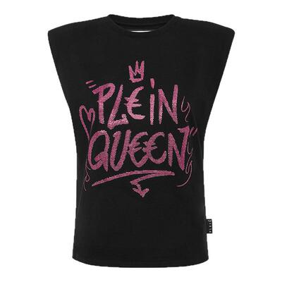 PHILIPP PLEIN 女士Sexy Pure无袖垫肩T恤