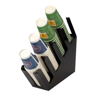 包邮亚克力外带咖啡杯架纸杯架奶茶杯架纸杯收纳架外带杯架