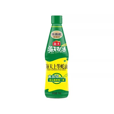 海天上等蚝油700g挤挤装*12瓶整箱火锅蘸料炒菜拌菜拌馅提鲜调味b