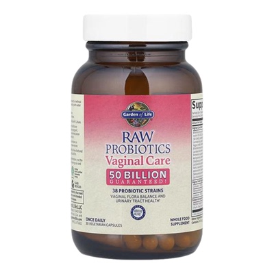 GardenofLife雀巢生命花园益生菌女性私密护理菌群平衡尿路护理