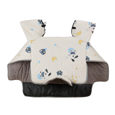 电动车挡风被冬季加绒加厚加大护肩电瓶摩托车防水保暖防风罩专用