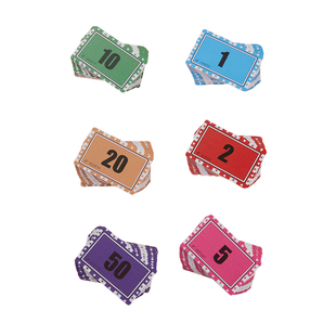 棋牌室专用筹码卡加厚麻将筹码卡打牌用筹码积分卡磨砂防水筹码卡