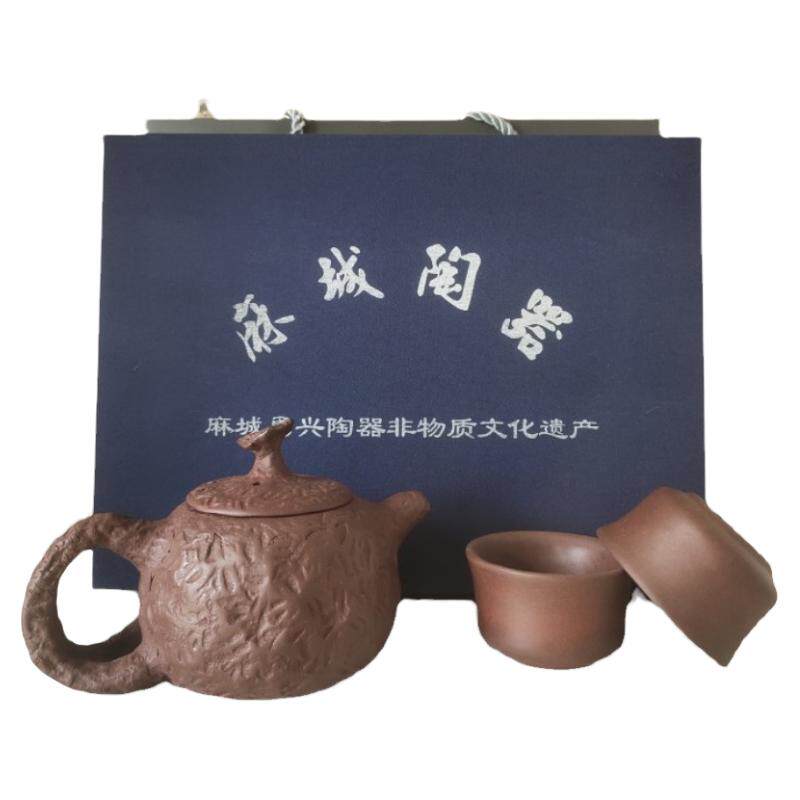 纯全手工供春茶器壶复古原矿红浸泥适用收藏天下灵芝供春