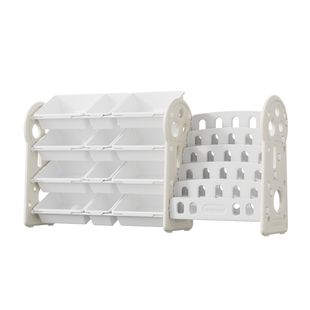 feelkids儿童玩具收纳架宝宝分类整理储物置物柜家用书架绘本架