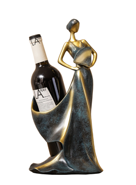 美式风复古红酒架创意餐厅工艺品