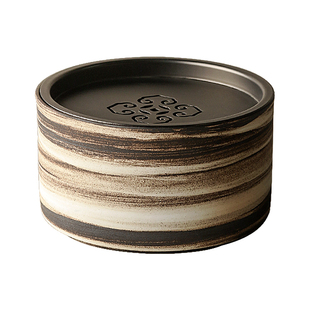 九土壶承湿干泡台茶盘建水家用水洗储水陶瓷茶承茶具茶台茶盘小型