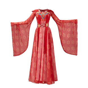 汉唐古典舞蹈演出服女飘逸仙气中国风伞舞古装汉服唐制舞蹈表演服