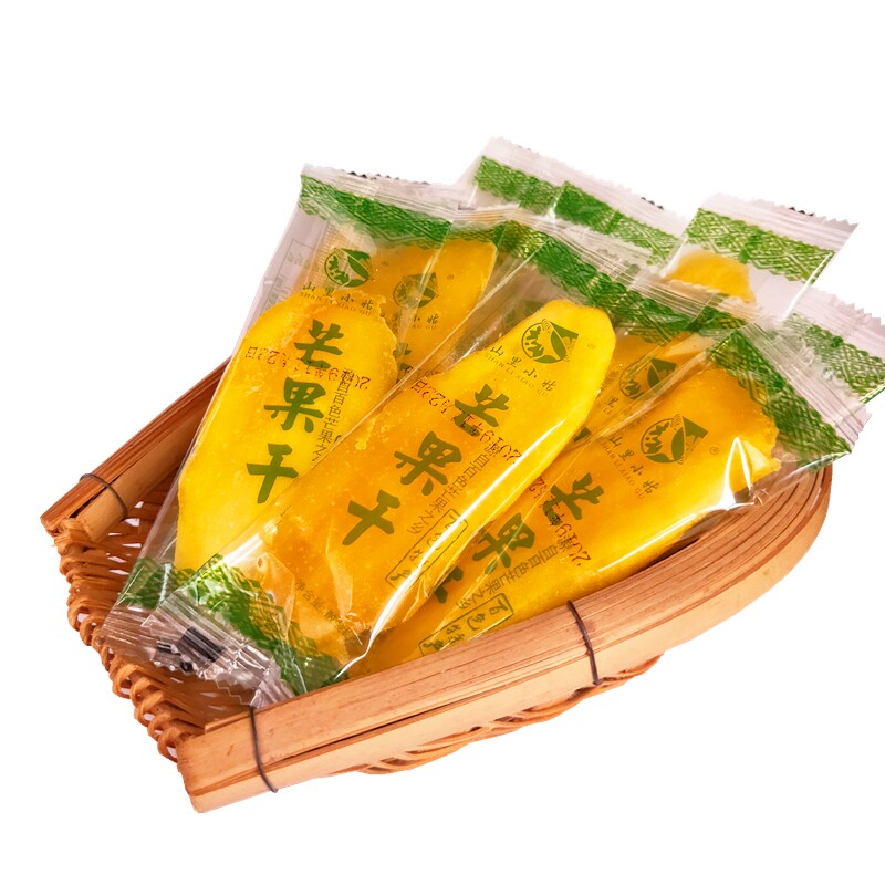 山里小姑田东田阳百色芒果干零食特产单颗粒独立包装大果片称斤卖