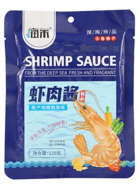大润禾虾肉酱虾酱大连特产鲜虾酱