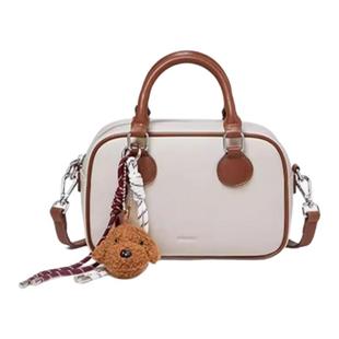 纳兰杜保龄球包包女式2025新款斜挎包女包手提包女款吐司波士顿包