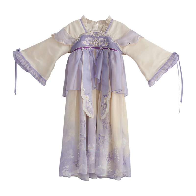 春秋女童汉服洛丽塔公主连衣裙