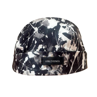 儿童柔软复古春秋款印花海盗帽围巾套宝宝头巾帽子男女童时尚潮品