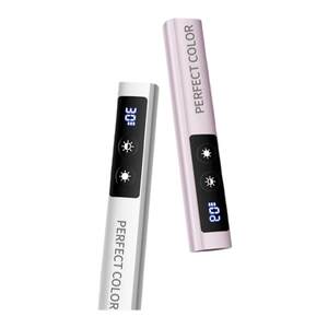 perfectcolor旗舰店无痛速干美甲一字灯手持小型迷你蓄电款光疗灯指甲油胶甲片烤照灯