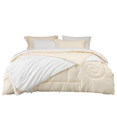 水星家纺抗菌羊毛蚕丝二合一被