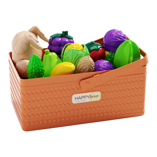 儿童水果蔬菜切切乐玩具可啃咬仿真厨房宝宝过家家生日礼物男女孩