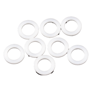 耐高温铁氟龙平垫耐腐蚀塑料王密封垫片聚四氟乙烯垫片PTFE垫圈