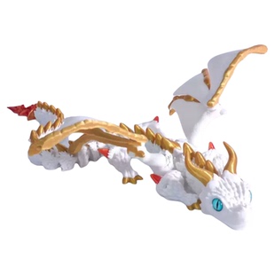 3D打印双角飞龙造景摆件工艺品关节活动创意手办装饰儿童礼物玩具