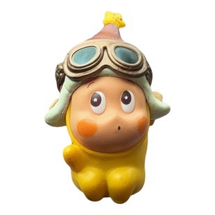 星星人萌粒屏幕摆件车载好物汽车新年饰品中控台新车礼物车搭子