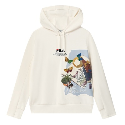 FILA斐乐女士针织连帽上衣