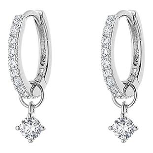 卡蒂罗两戴星点耳环925银简约时尚小众设计感耳饰生日礼物送闺蜜