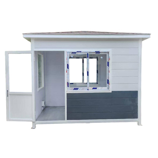 保安室雕花板岗亭钢结构保安亭门卫室值班室保安休息室中式岗亭