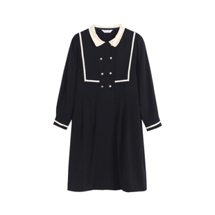 上班族孕妇职业装连衣裙内搭宽松孕妇装早春装2026新款纯棉连衣裙