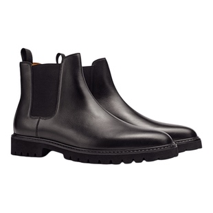 【轻量化增高】chioryn青润马丁靴男士厚底切尔西靴松紧带户外靴