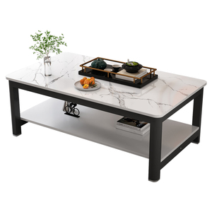 岩板长方形茶几客厅小户型简约