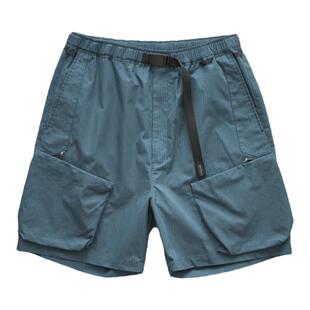 现货POLIQUANT X WILDTHINGS S/L PANTS形状记忆机能工装短裤24SS