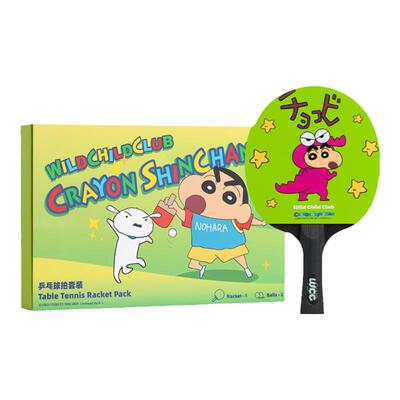 WCC联名蜡笔小新乒乓球拍正品