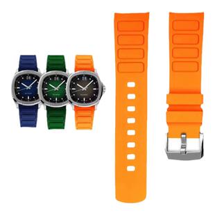 适配美度舵手TV款M049.526弧口原款式橡胶手表带快拆22mm男运动