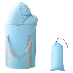 陈数同款泡脚桶过膝可折叠便携式简易保温不插电加高加深浸脚桶袋